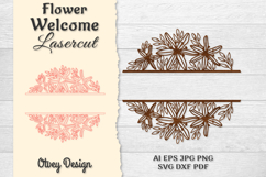 Flower Welcome Lasercut BUNDLES Product Image 5