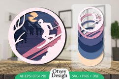 Ski 3D Layered Lasercut BUNDLE Product Image 5