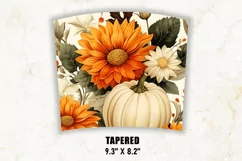 Fall Tumbler Wrap | Autumn Tumbler Wrap | Pumpkin Tumbler Product Image 4