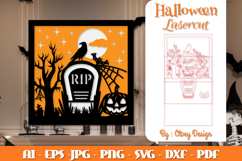 Halloween Decorations Layered Lasercut Product Image 1