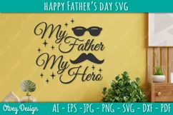 Happy Father's Day SVG | Happy Father's Day Cricut File Product Image 4