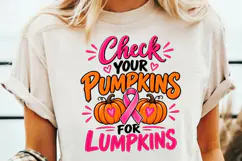 Breast Cancer Pumpkin PNG, Breast Cancer Sublimation Product Image 4