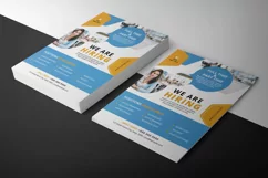 Job Vacancy / We Are Hiring Flyer. Word , Photoshop & Canva Product Image 2
