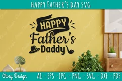 Happy Father's Day SVG | Happy Father's Day Cricut File Product Image 4