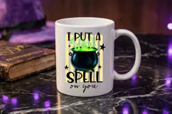 I Put A Spell On You PNG, Halloween Sublimation PNG, T Shirt Product Image 4