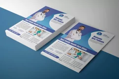 Health Care Clinic Service Flyer . Ms word and Photoshop Product Image 2