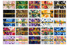 Digital Paper Bundle | Pattern Bundle | Scrapbook Paper Product Image 4