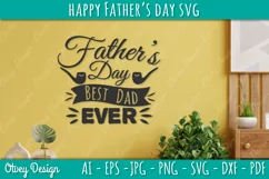 Happy Father's Day SVG | Happy Father's Day Cricut File Product Image 4