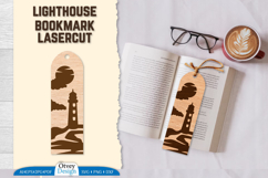 Lighthouse Bookmark Lasercut Product Image 1