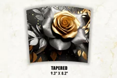 3D Rose Tumbler Wrap, 3D Flowers Tumbler Wrap, 3D Roses Product Image 4