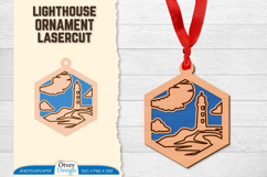 Lighthouse Ornament Lasercut BUNDLES Product Image 5