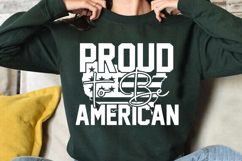 Proud To Be American SVG | Patriotic 4th of July Design Product Image 4