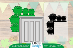Door Corner St Patrick&#039;s Day Lasercut Product Image 1