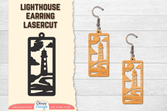 Lighthouse Earring Lasercut BUNDLES Product Image 5
