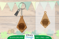 Keychain St Patrick&#039;s Day Lasercut BUNDLES Product Image 5