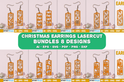 Christmas Earrings Lasercut BUNDLES Product Image 1