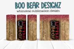 Little Bear Sublimation tumbler design Product Image 1
