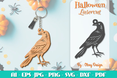 Halloween Keychain Lasercut | Halloween Jewelry Template Product Image 5