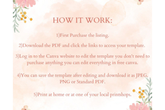 Iris Flower Wedding Invitation | Wedding Invitation Product Image 6