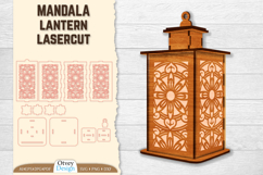 Mandala Lantern Lasercut Product Image 1