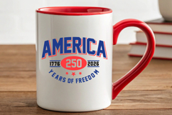 America 250 Years Patriotic PNG | 4th Of July SVG Design Product Image 5