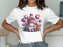 Mother's Day Gnome png, Love You Mum Gnome, Spring Gnome png Product Image 5