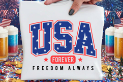 4th of July Patriotic SVG | USA Flag Design File Product Image 6