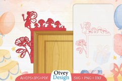 Fairy Door Corner Lasercut BUNDLES 8 DESIGNS Product Image 6