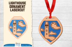 Lighthouse Ornament Lasercut BUNDLES Product Image 6