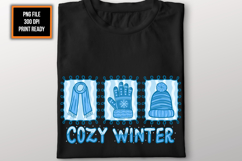 Cozy Winter Coquette Frame, Winter Clipart, Winter Png Product Image 5