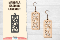 Mandala Earring Lasercut BUNDLES Product Image 6