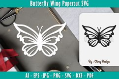Butterfly Papercut Cricut SVG Product Image 1