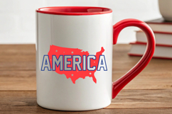 4th Of July SVG Design | America T Shirt Design SVG File Product Image 6
