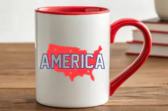 4th Of July SVG Design | America T Shirt Design SVG File Product Image 6