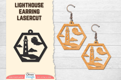 Lighthouse Earring Lasercut BUNDLES Product Image 6