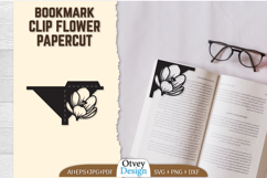 Corner Bookmark Flower Papercut BUNDLES Product Image 6
