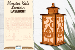 Monster Kids Lantern Lasercut Product Image 1
