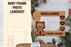 Baby Newborn Photo Frame Lasercut BUNDLES Product Image 6