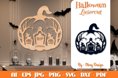 Halloween Pumpkins Lasercut File BUNDLES Product Image 6