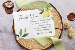 Lemon Citrus Wedding Suite Product Image 5
