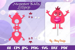 Monster Kids Lollipop Holders | Halloween Lollipop Product Image 1