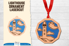 Lighthouse Ornament Lasercut BUNDLES Product Image 6