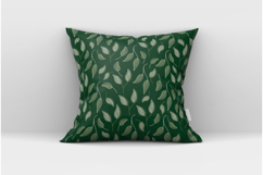 Dark Green Leaves Seamless Pattern | Seamless Pattern Product Image 5