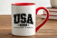 4th of July Patriotic SVG | USA Flag Design File Product Image 5