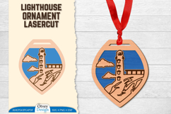 Lighthouse Ornament Lasercut BUNDLES Product Image 7
