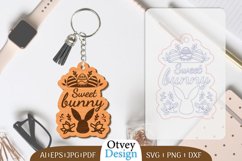 Happy Easter Keychain Lasercut BUNDLES 12 DESIGNS Product Image 7