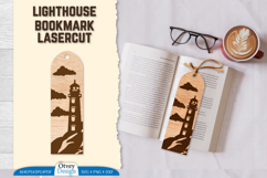 Lighthouse Bookmark Lasercut Product Image 1