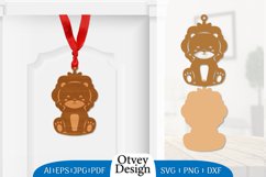 Animals Ornament Layered Lasercut Product Image 1