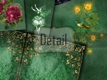 Green Victorian Gothic Junk Journal, Floral Diary Papers Product Image 6