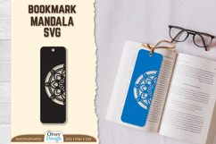 Corner Bookmark Mandala SVG Product Image 1